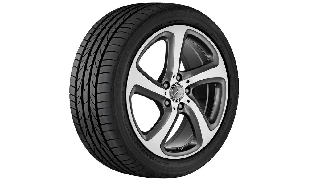 Roata completa iarna originala Mercedes-Benz E-Class (213) & E-Class Coupe (238) Anvelopa Pirelli 245/45R18 100V W SOTTOZERO 3 MO Janta aliaj 5-spoke 5x112 8JxR18 ET43