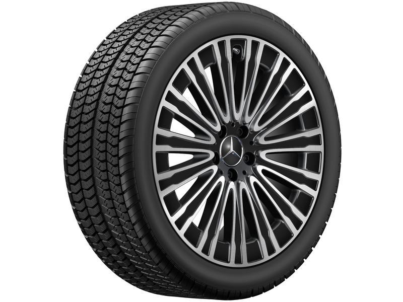 Roata completa iarna originala Mercedes-Benz EQE (V295) Anvelopa Bridgestone 255/40R20 101V Blizzak LM001 MO-S Janta aliaj multi-spoke 5x112 9JxR20 ET50