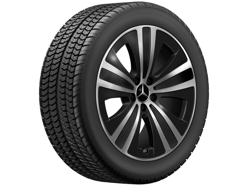 Roata completa iarna originala Mercedes-Benz EQE (V295) Anvelopa Pirelli 255/45R19 104V W SottoZero 3 MO Janta aliaj 5-spoke 5x112 8.5JxR19 ET47.5