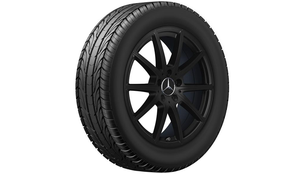 Roata completa iarna originala Mercedes-Benz GLA (H247) si GLB (X247) Anvelopa Continental 215/60R18 98H WinterContact TS 850 P MOE Janta aliaj 5-twin-spoke 5x112 6.5JxR18 ET44