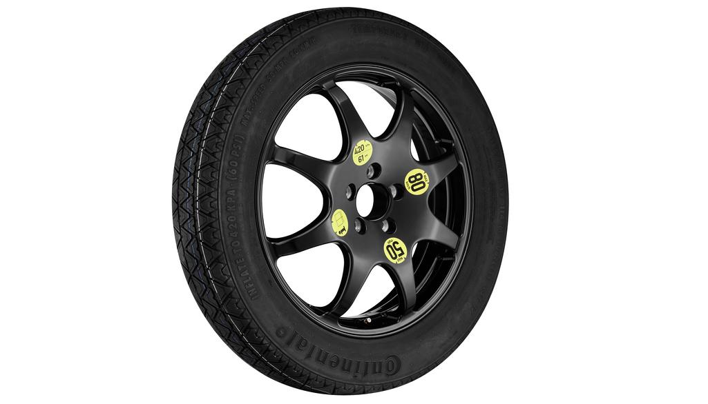 Roata de rezerva slim originala Mercedes-Benz, T155/80 R19 compatibila cu GLC C253, X253