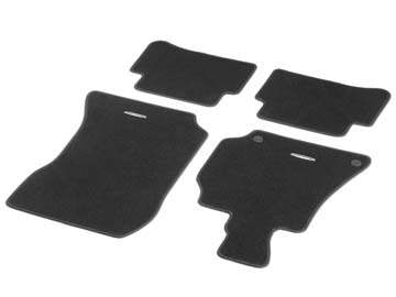 Set 4 covorase auto, Mercedes Benz pentru S class, an 2009-2013, Mocheta, Negru