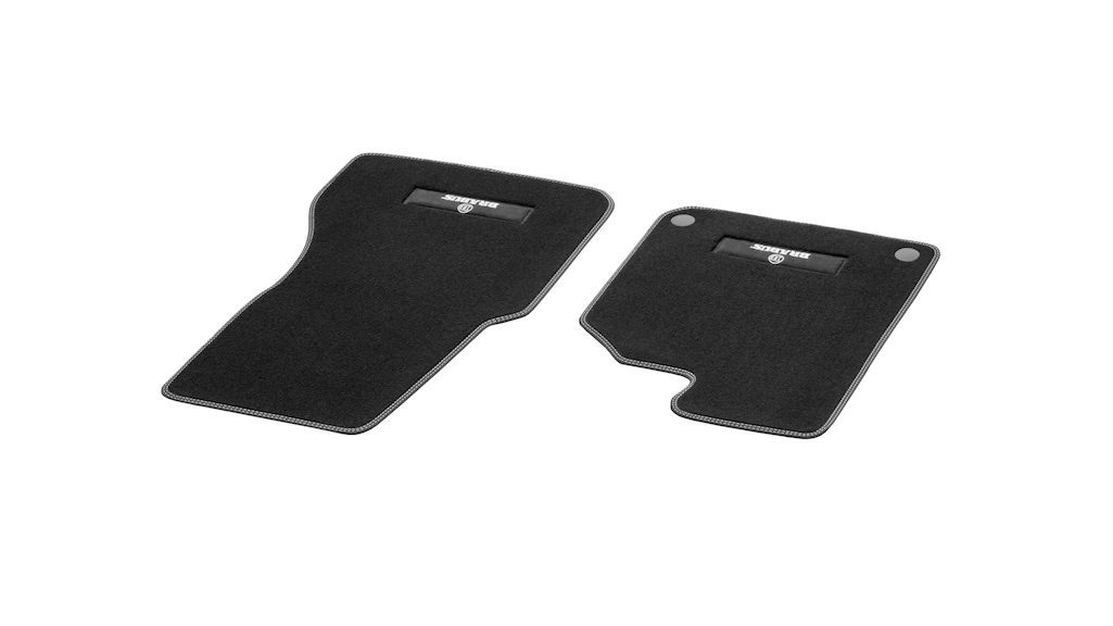 Set covorase fata velour Brabus pentru smart 453 fortwo si forfour