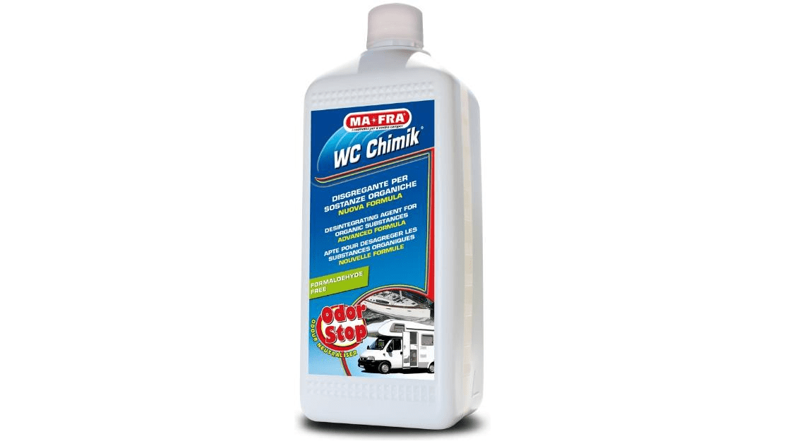 Solutie pentru toalete ecologice/rulote/autocare MA-FRA WC Chimik, 1000 ml