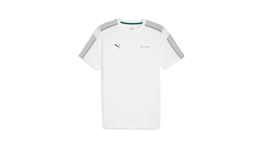 Tricou unisex Mercedes-AMG x Puma F1 Team, XXL, alb