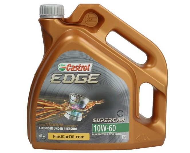 Ulei motor Castrol EDGE 10W-60 Supercar 4 Litri