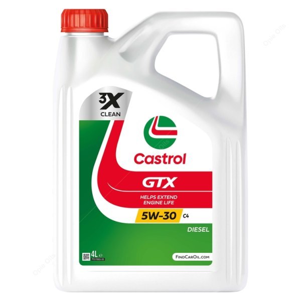 Ulei motor Castrol GTX 5W-30 C4 4 Litri