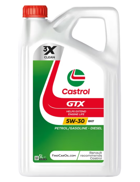 Ulei motor Castrol GTX 5W-30 RN17 5 Litri