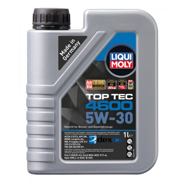 Ulei motor Liqui Moly Top Tec 4600 5W30 (3755) (2315) 1L