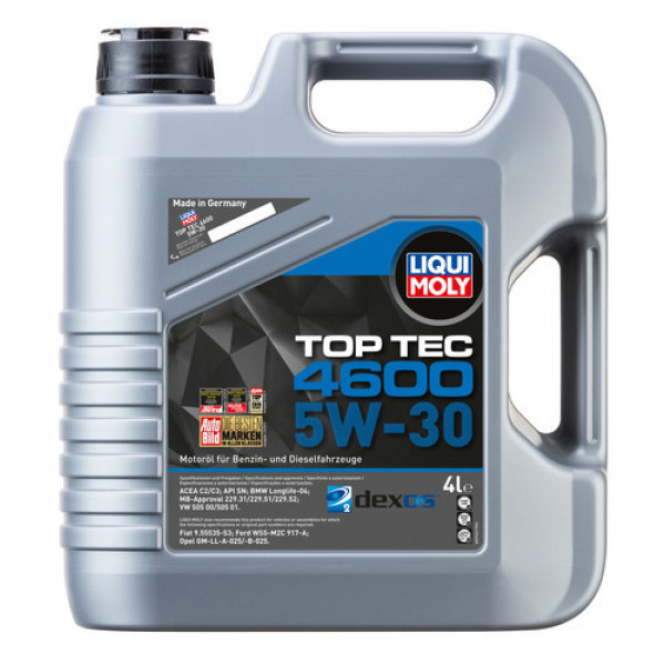 Ulei motor Liqui Moly Top Tec 4600 5W30 (3763) 4L