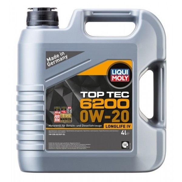 Ulei motor Liqui Moly Top Tec 6200 0W 20 (20788) 4L