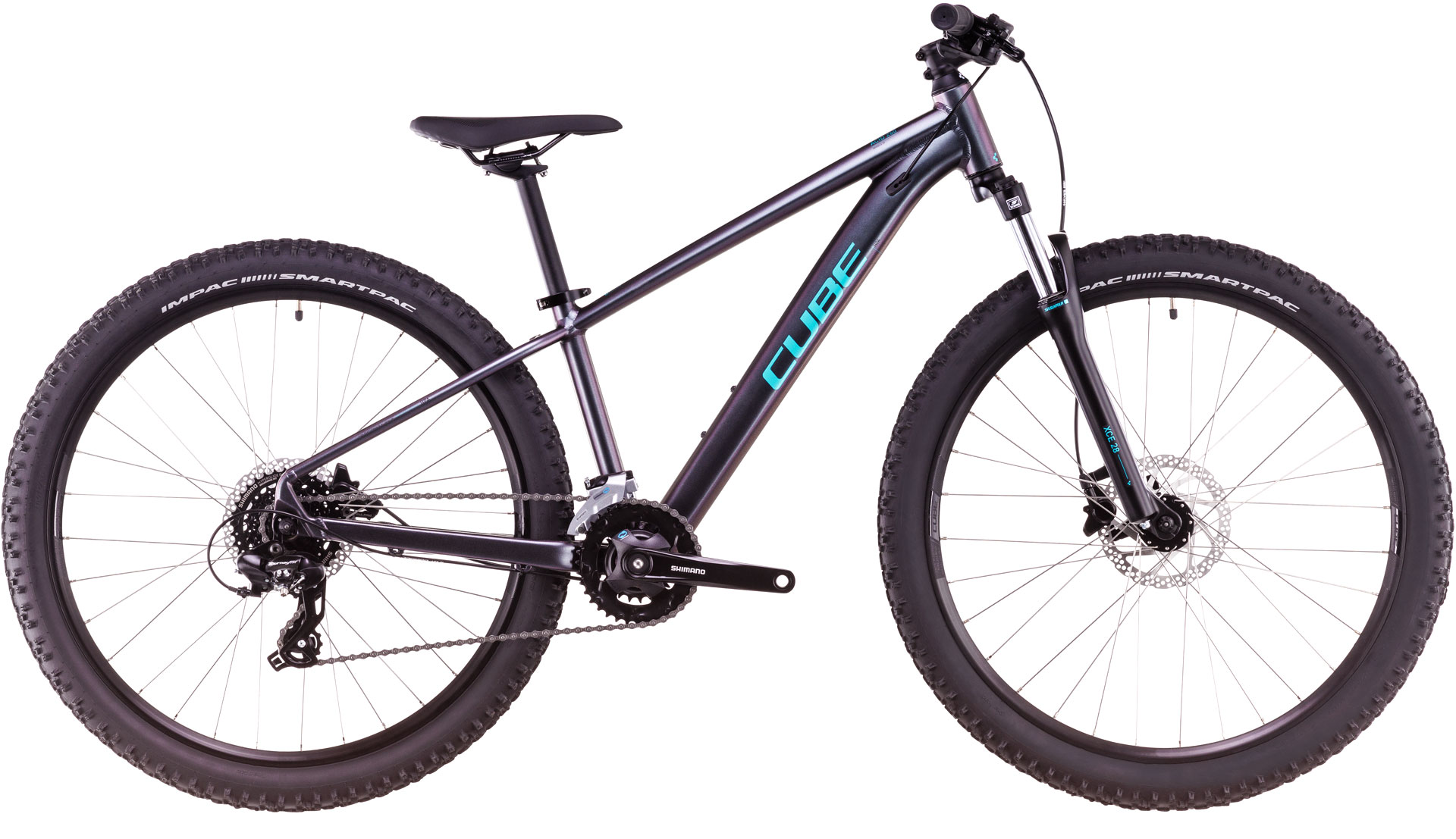 Biciclete copii - BICICLETA CUBE ACID 260 DISC GALACTIC CYAN 2025 roti 26"