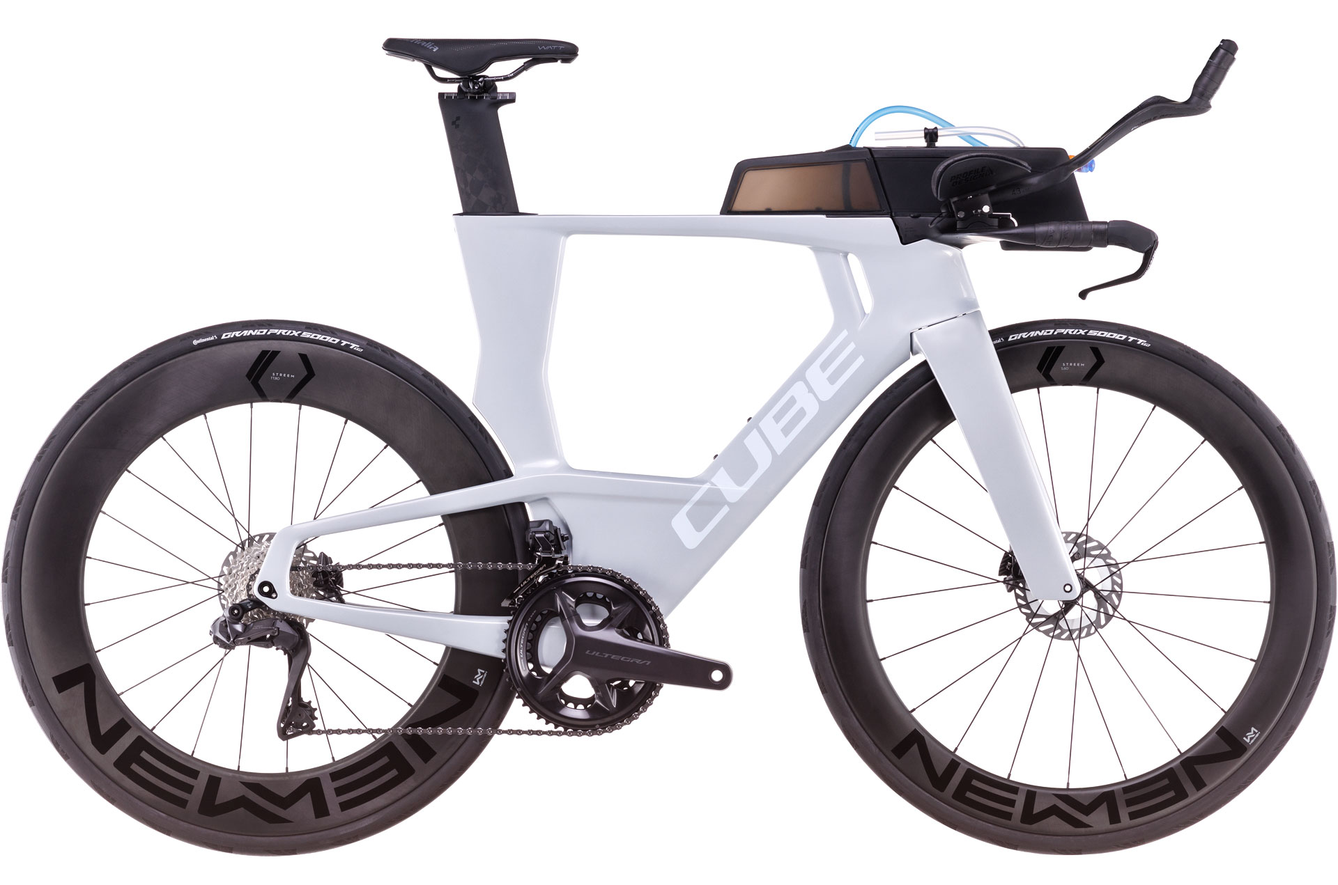 Ciclism - BICICLETA CUBE AERIUM C:68X RACE FOGGREY WHITE 2025 L