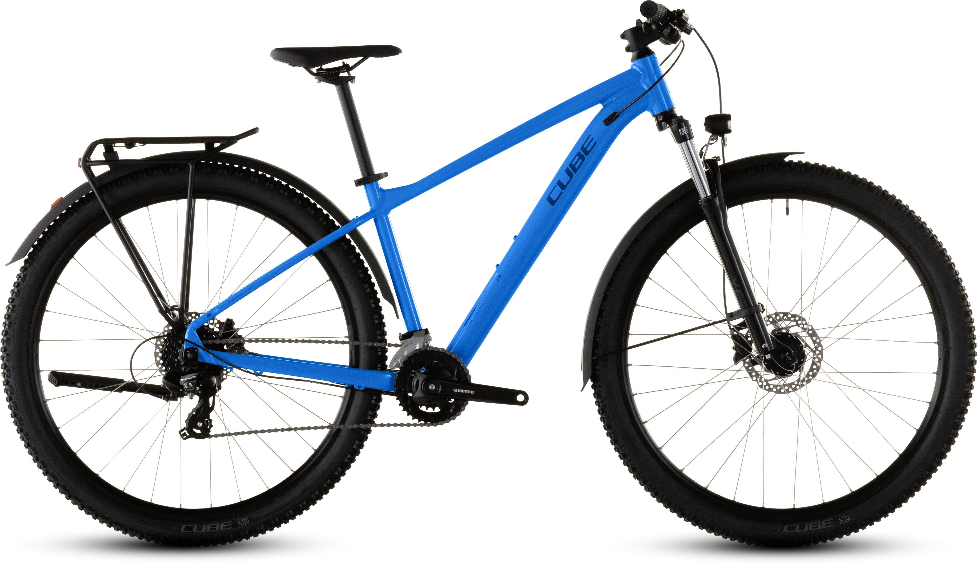 Biciclete - BICICLETA CUBE AIM ONE FE MARLINBLUE REFLEX 2026 cadru XS (14") - roti 27.5