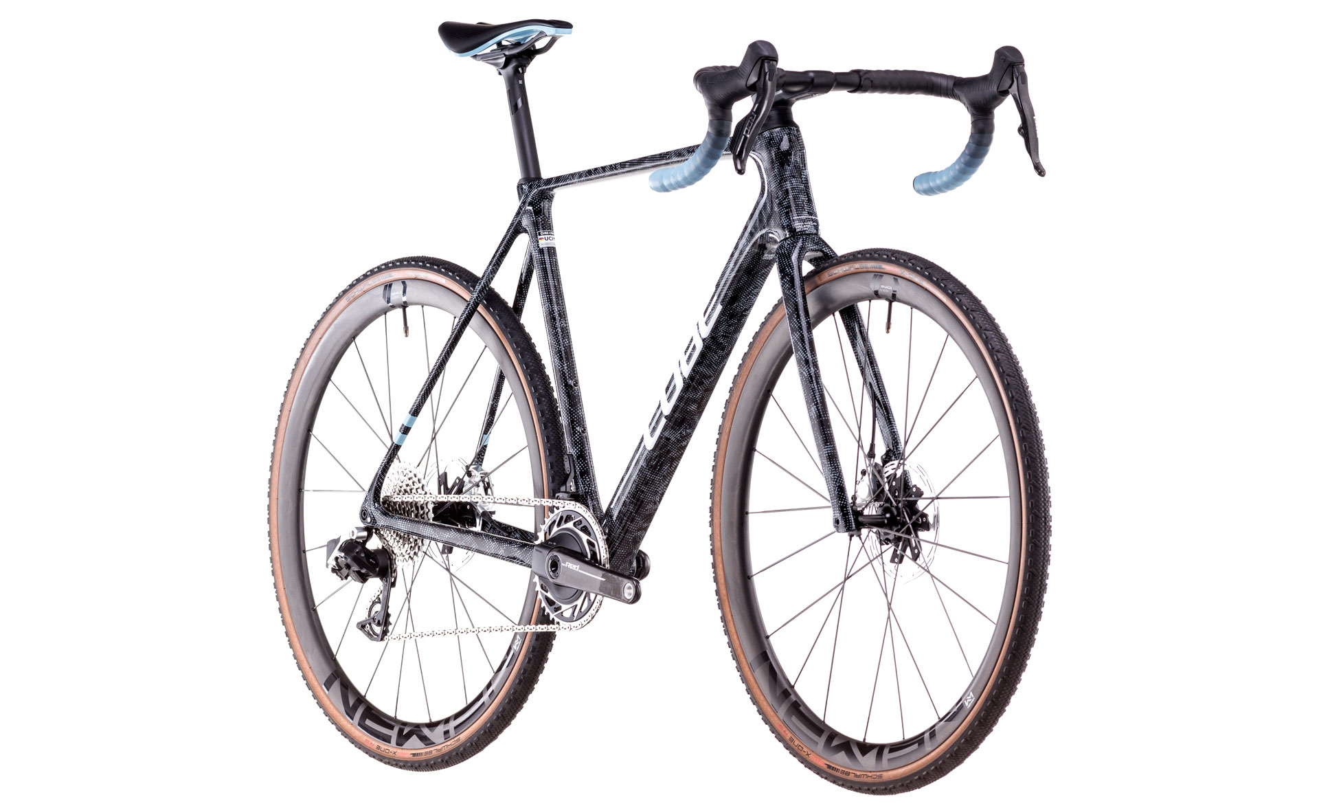BICICLETA CUBE CROSS RACE C:68X SLT MATRIXBLACK BLUE 2025 50 cm [1]