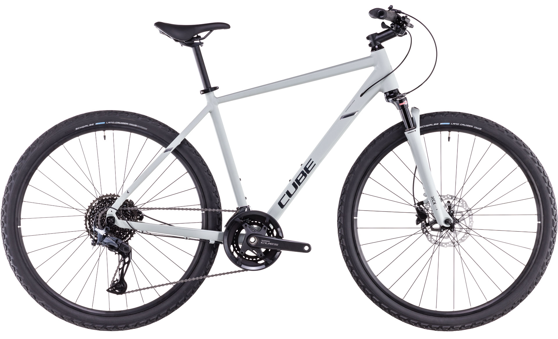 Ciclism - BICICLETA CUBE NATURE EXC SEASALT PYRITE 2025 46 cm