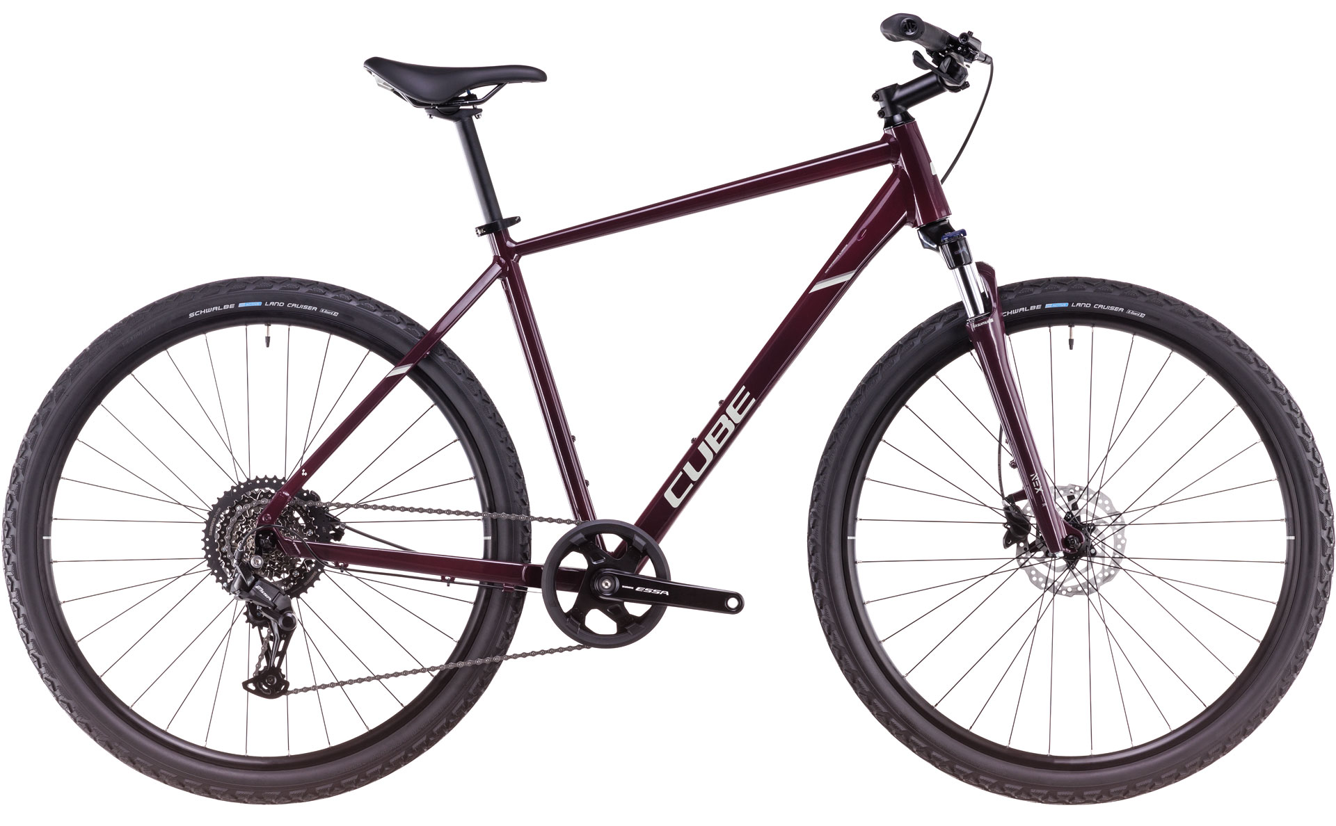 Ciclism - BICICLETA CUBE NATURE ONE AMARONE LUNAR 2025 46 cm