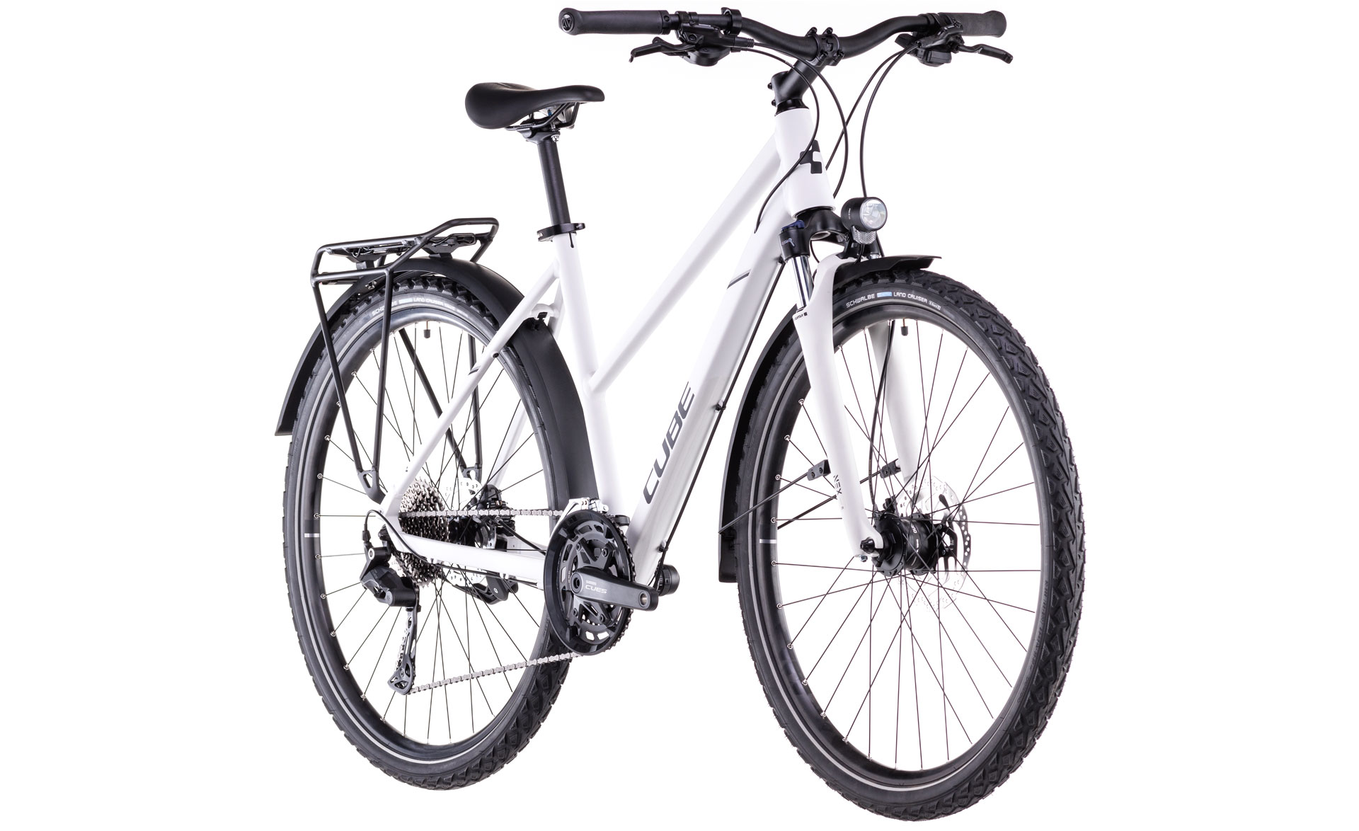BICICLETA CUBE NATURE PRO ALLROAD TRAPEZE COTTON GREY 2025 XS (46 cm) [1]