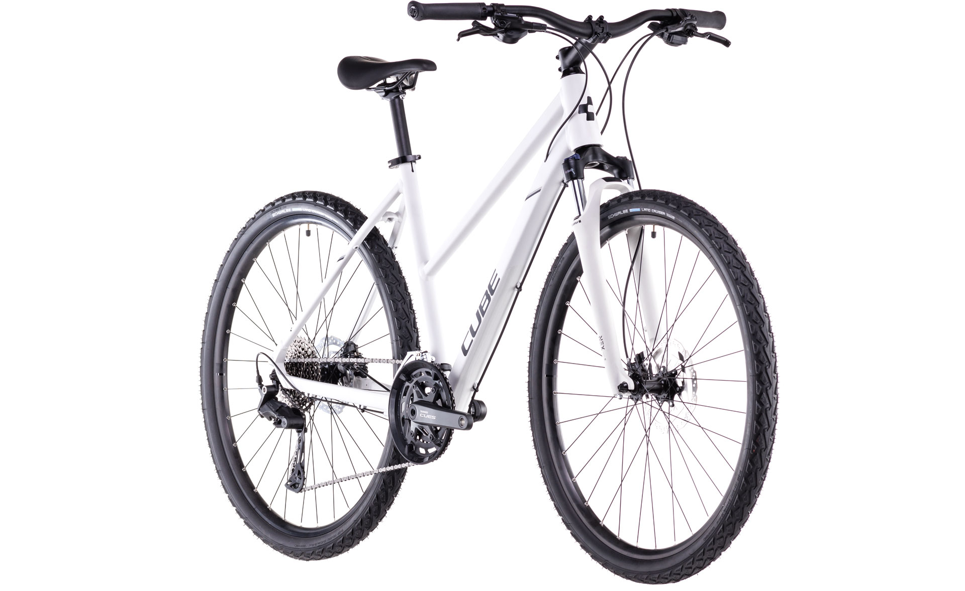 BICICLETA CUBE NATURE PRO TRAPEZE COTTON GREY 2025 XS (46 cm) [1]