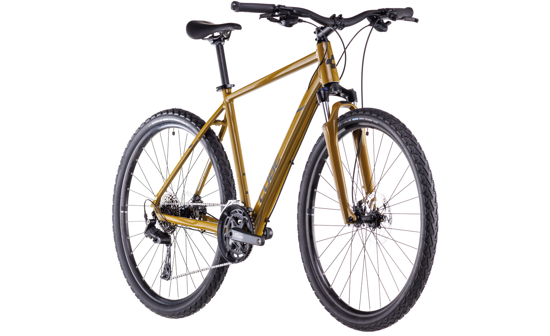 BICICLETA CUBE NATURE PRO WILLOWGREEN BLACK 2025 46 cm [1]