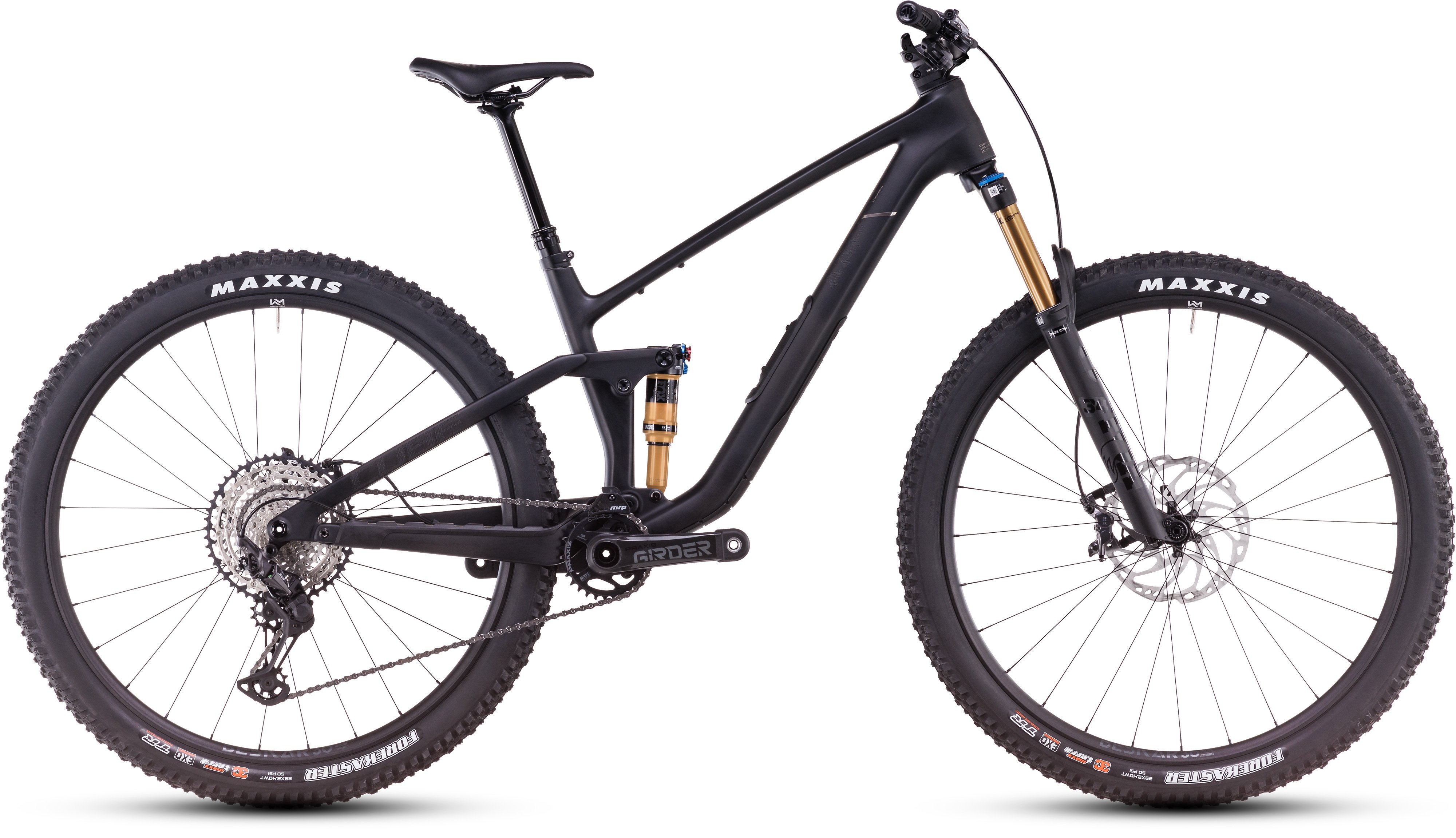 Ciclism - BICICLETA CUBE STEREO ONE44 C:62 RACE 29 BLACKLINE 2025 L