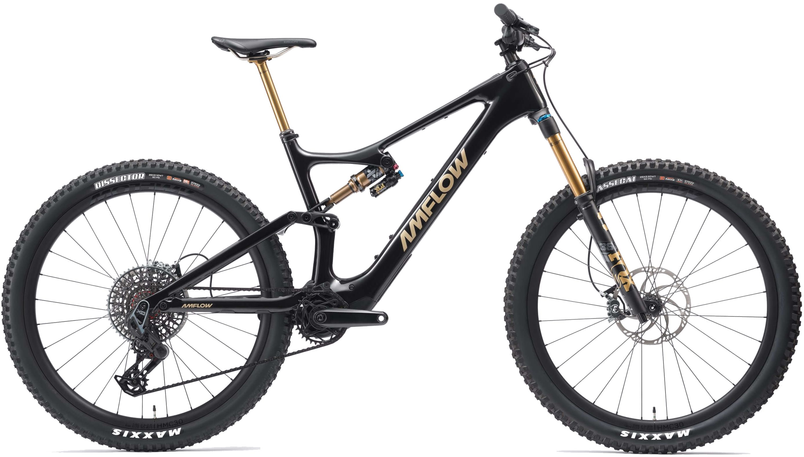 Ciclism - BICICLETA ELECTRICA AMFLOW PL CARBON PRO COSMIC BLACK M