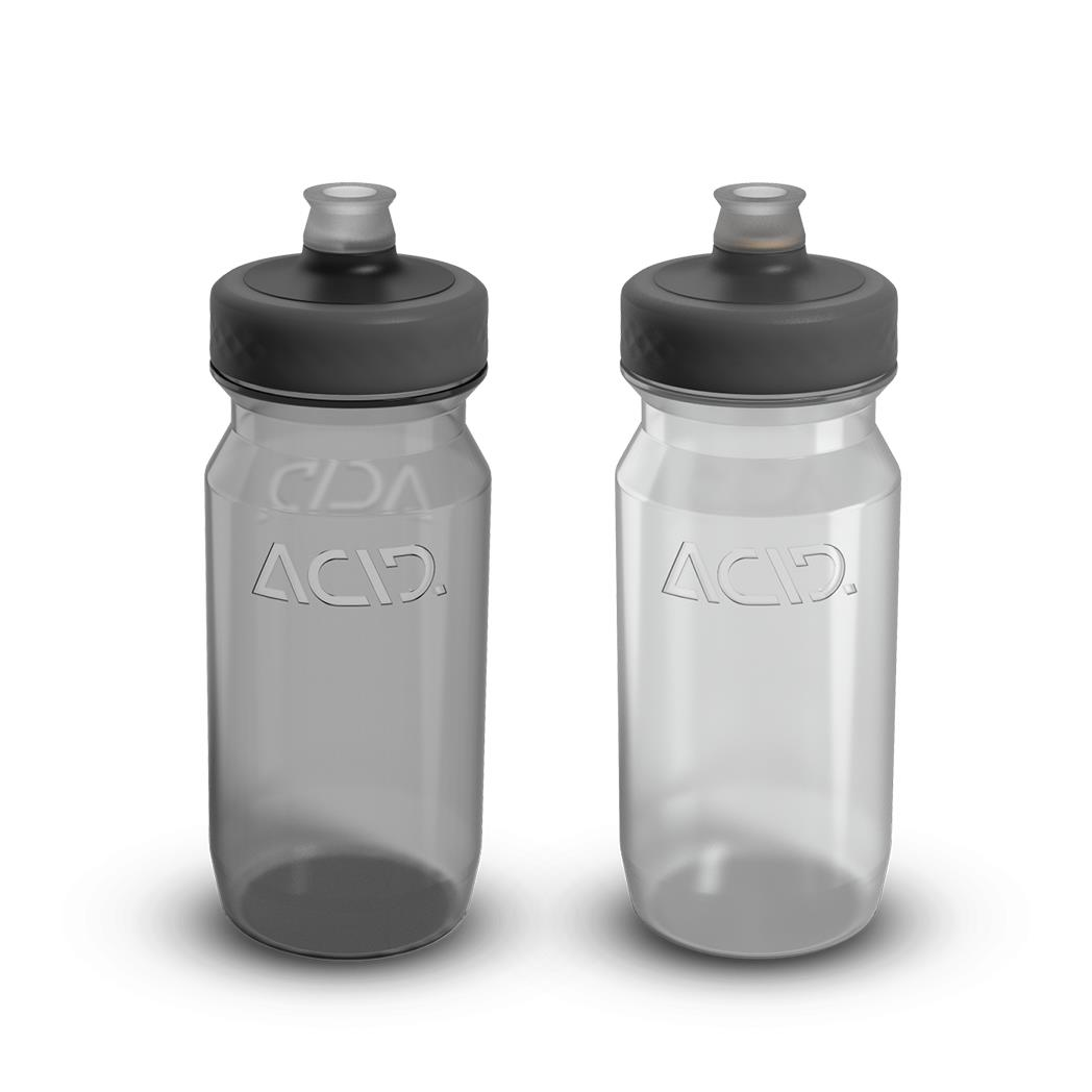 Ciclism - BIDON ACID BOTTLE GRIP 0.5L TRANSPARENT