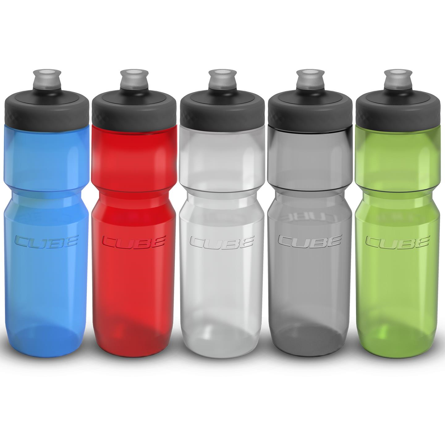 Ciclism - BIDON CUBE BOTTLE GRIP 0.75L NEGRU