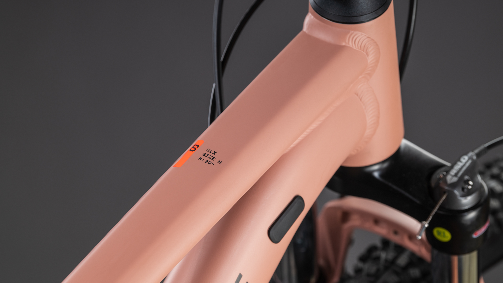 BICICLETA CUBE AIM SLX BLUSHROSE BLACK 2026 cadru XS (14") - roti 27.5 [1]