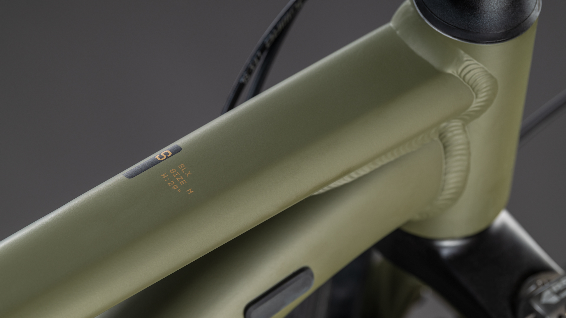 BICICLETA CUBE AIM SLX DUSTYOLIVE GOLD 2026 cadru XS (14") - roti 27.5 [1]