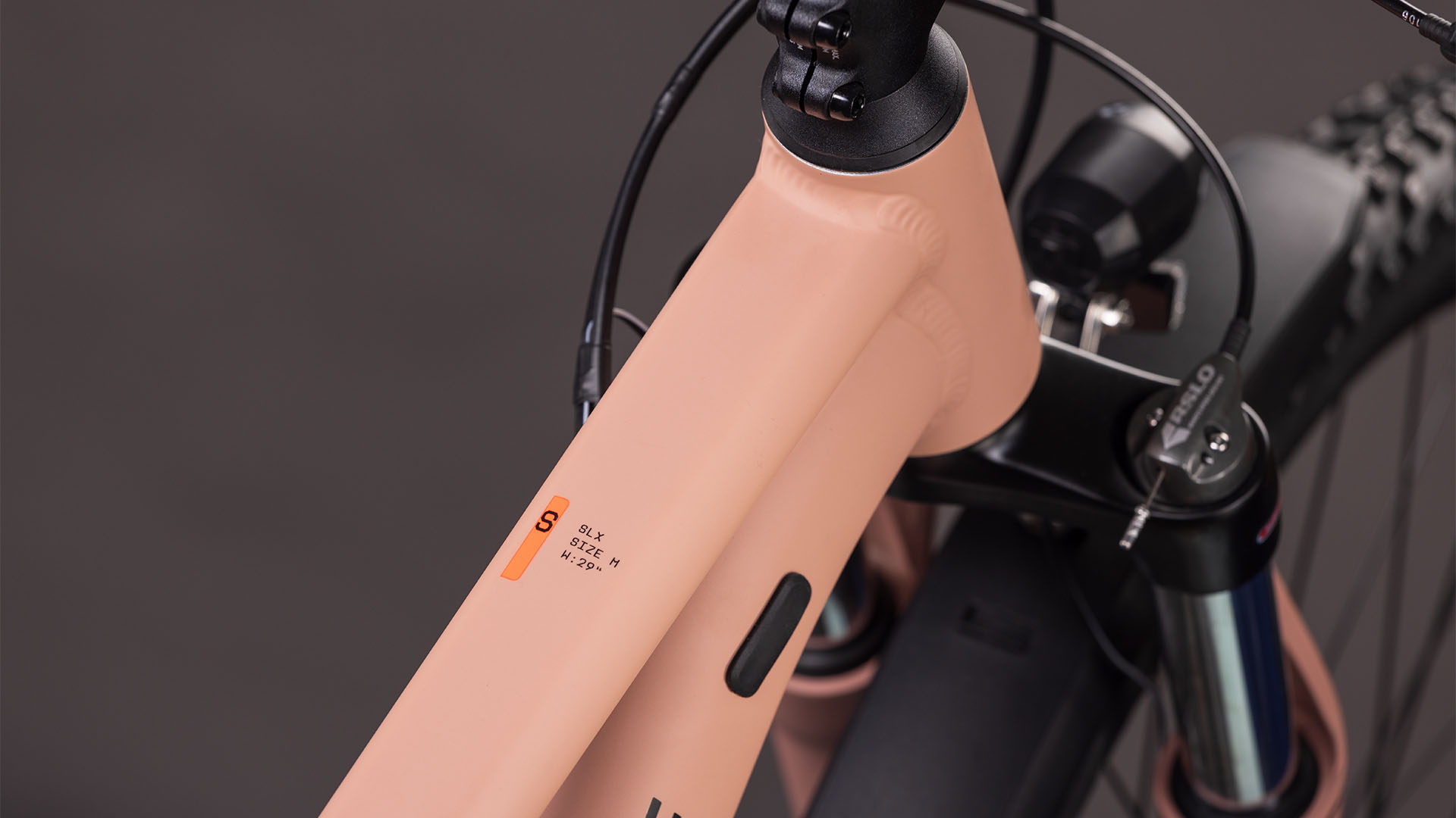 BICICLETA CUBE AIM SLX FE BLUSHROSE BLACK 2026 cadru XS (14") - roti 27.5 [1]