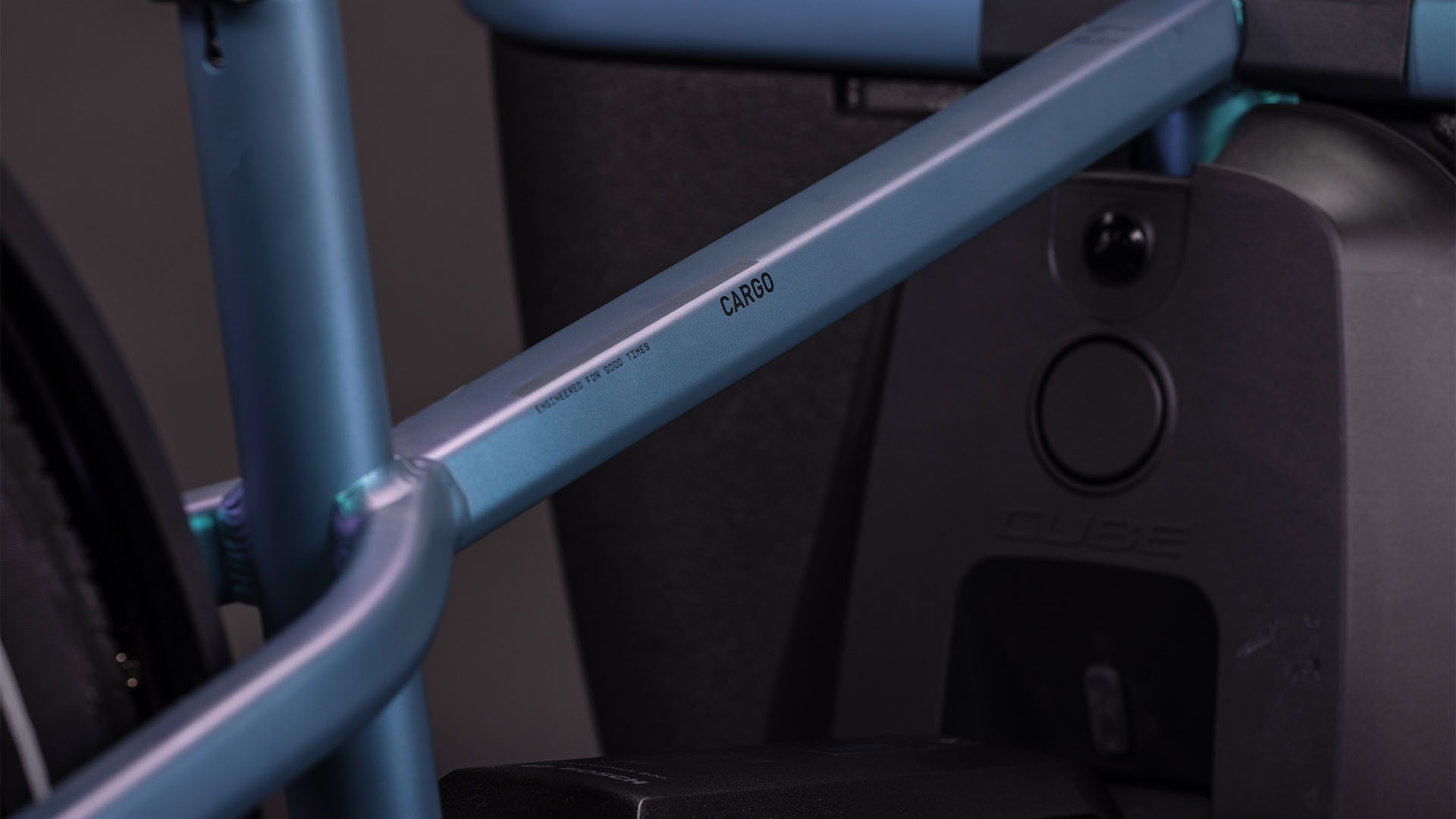 BICICLETA ELECTRICA CUBE CARGO HYBRID COMFORT PRO 800 SMARAGDGREY REFLEX 2026 One Size [2]