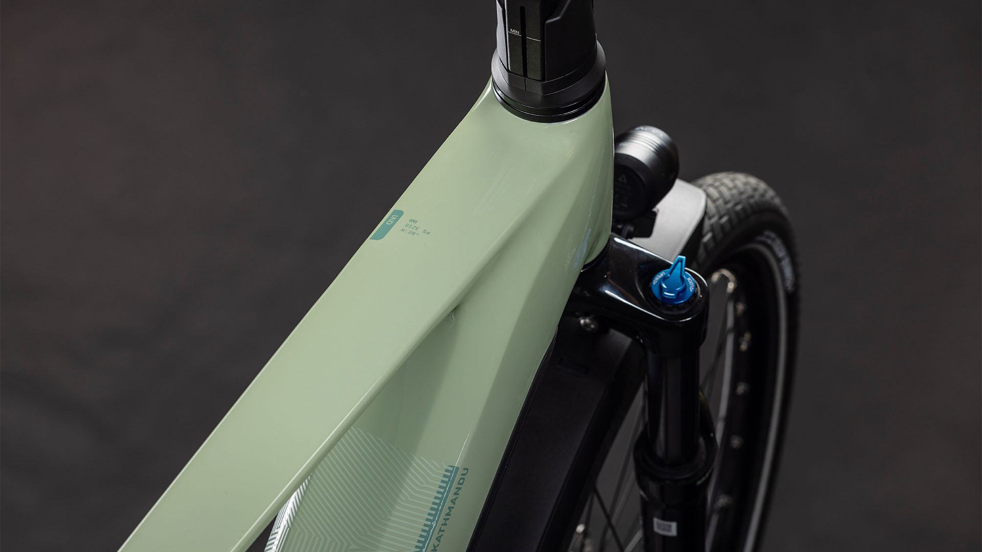 BICICLETA ELECTRICA CUBE KATHMANDU HYBRID ONE 800 PEA GREEN 2026 50 cm [2]