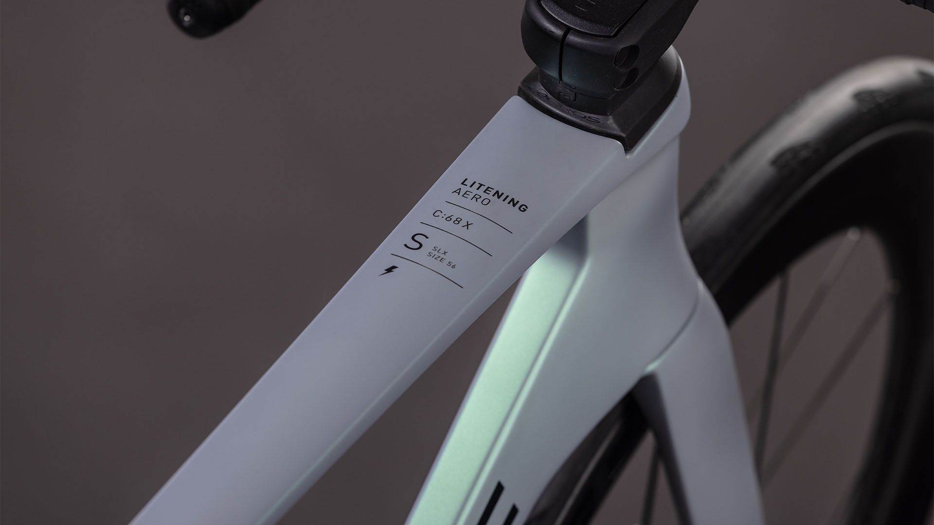 BICICLETA CUBE LITENING AERO C:68X SLX SEAGREY BLACK 2026 50 cm [1]