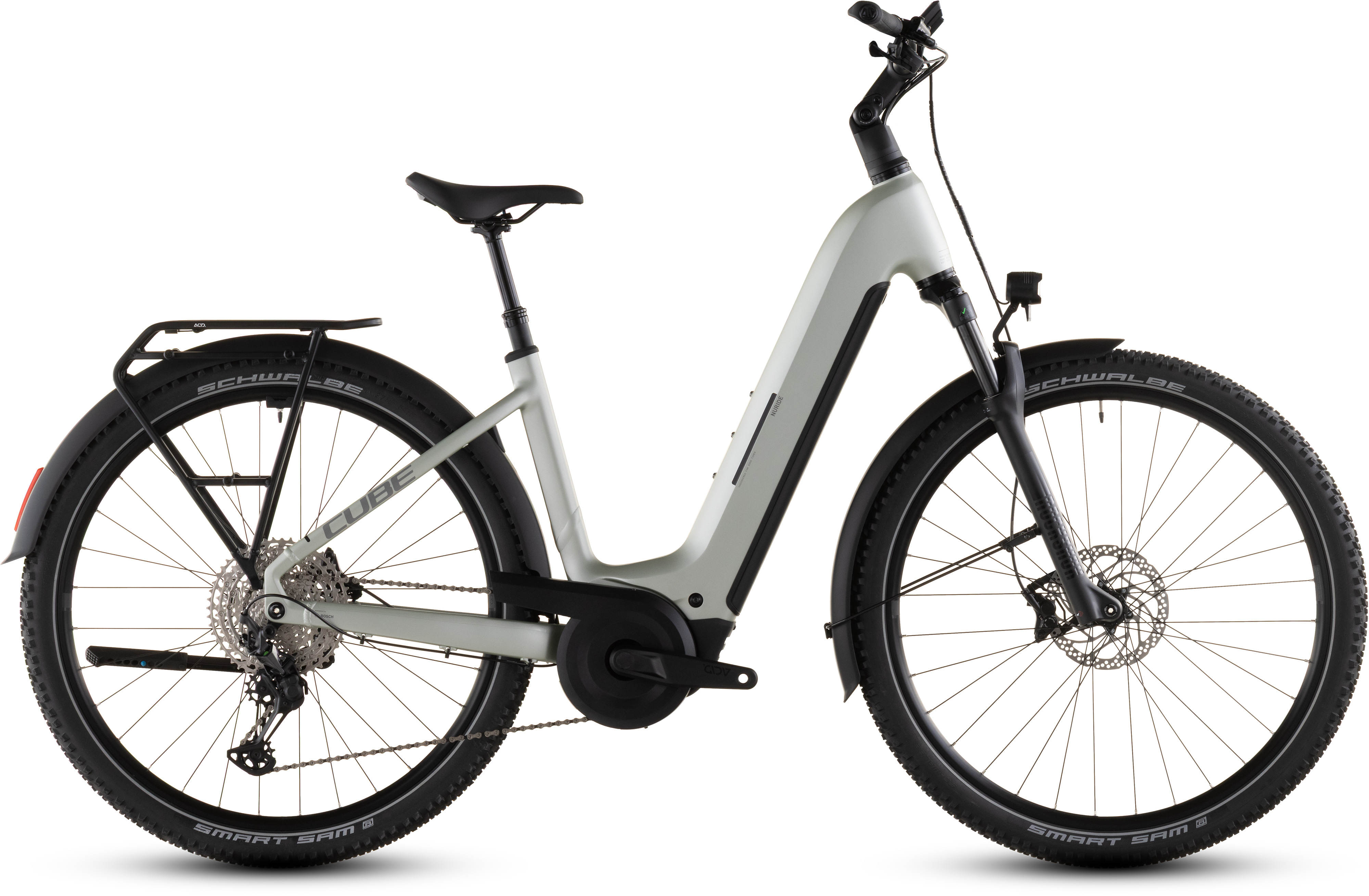 BICICLETA ELECTRICA CUBE NURIDE HYBRID EXC 800 EASY ENTRY LEMONGRASS REFLEX 2026 46 cm [1]