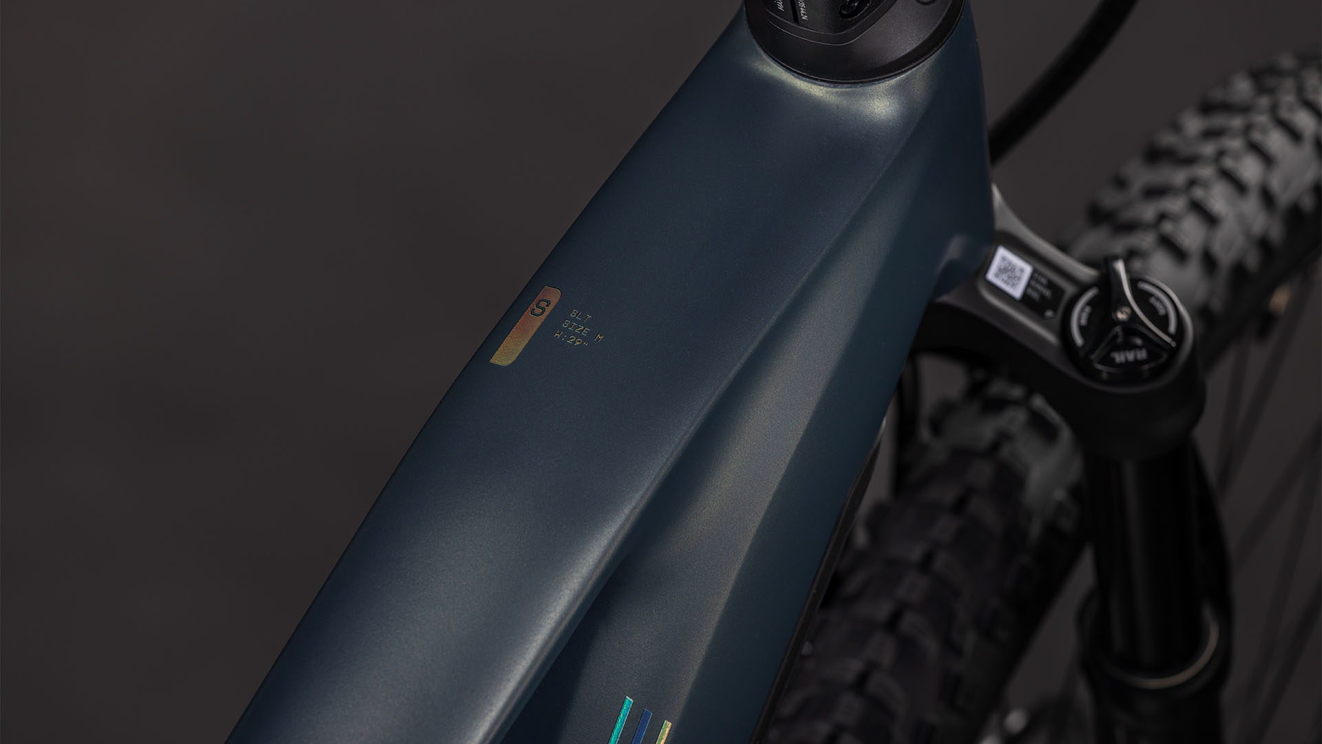 BICICLETA ELECTRICA CUBE REACTION HYBRID SLT 800 REEDBEIGE SAGEBRUSHGREEN 2026 cadru S (16") - roti 27.5 [2]