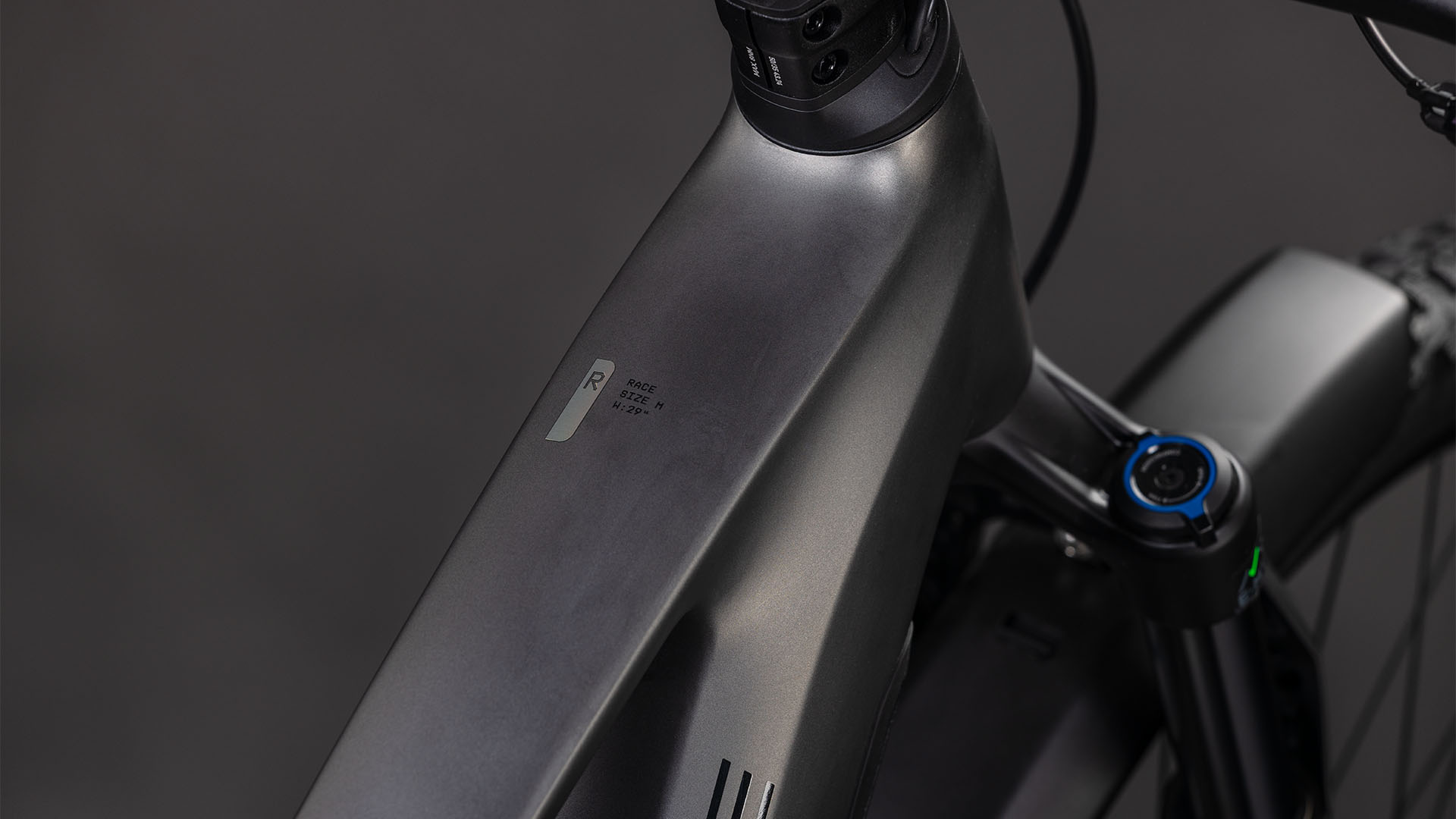 BICICLETA ELECTRICA CUBE STEREO HYBRID ONE22 RACE 800 FE SLABGREY CHROME 2026 cadru S (16") - roti 27.5 [1]