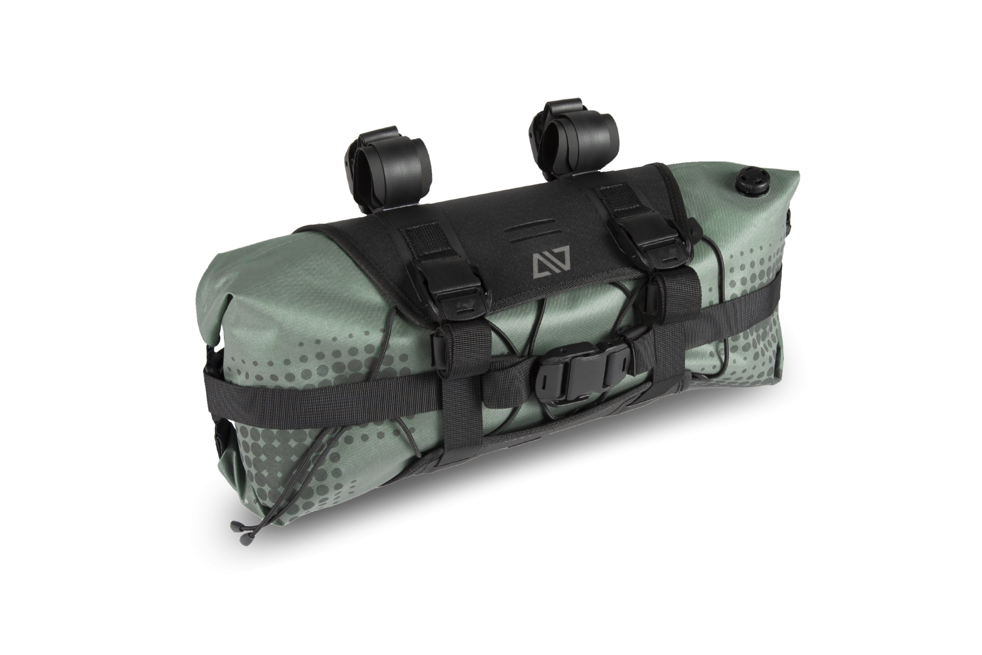 Ciclism - GEANTA ACID HANDLEBAR BAG PACK PRO 9 NEGRU-VERDE