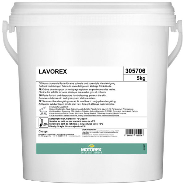 Ciclism - MOTOREX PASTA CURATAT MAINI -LAVOREX 15KG
