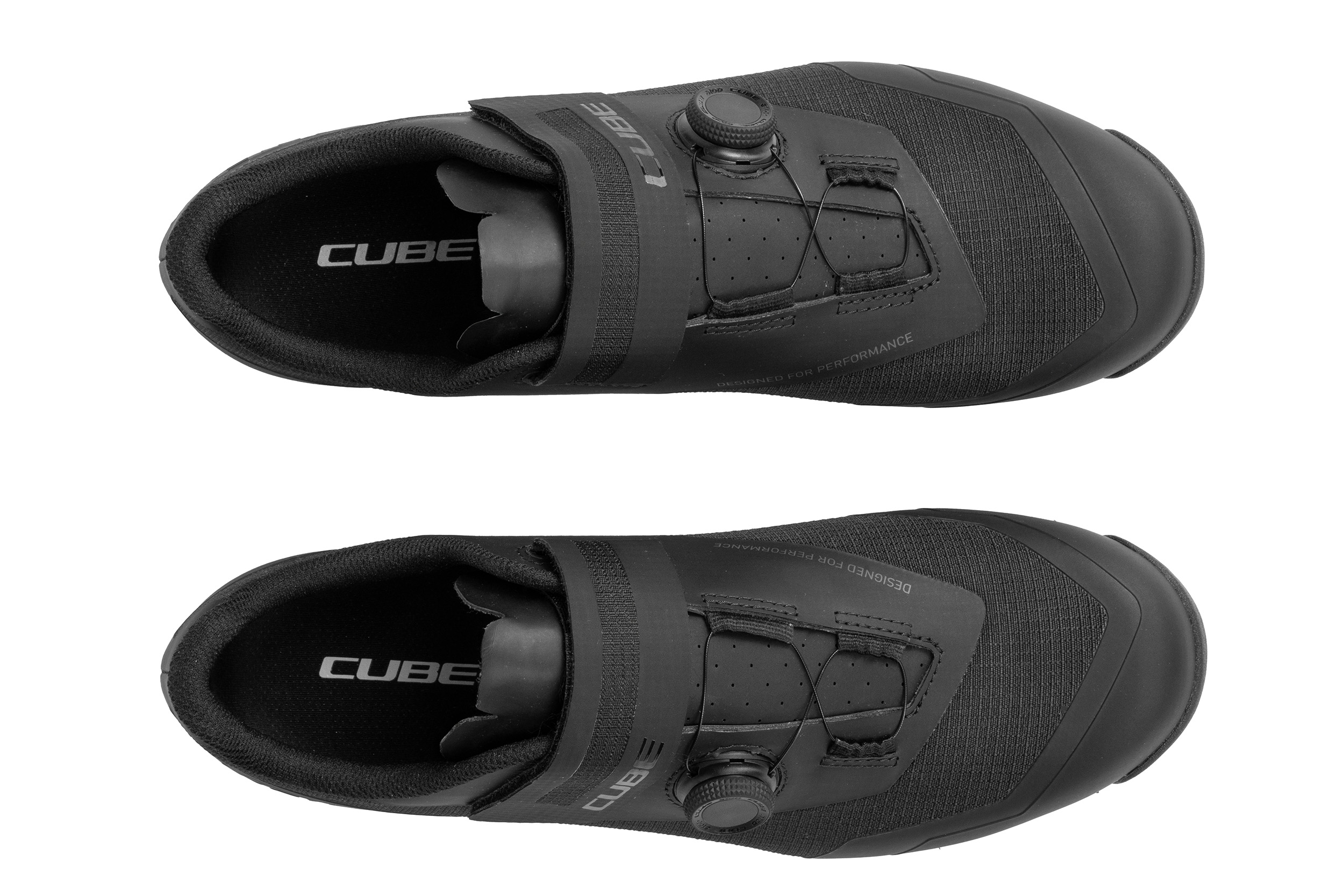 PANTOFI CICLISM CUBE PEAK BLACK 36 [1]