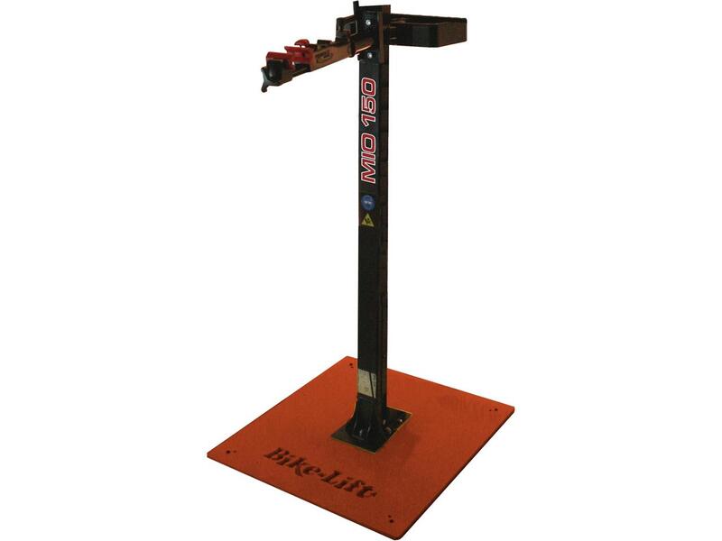 STAND REPARATIE BICICLETA BIKE LIFT WITH BASE MIO-150 FULL OPTIONALS Negru/Rosu [1]
