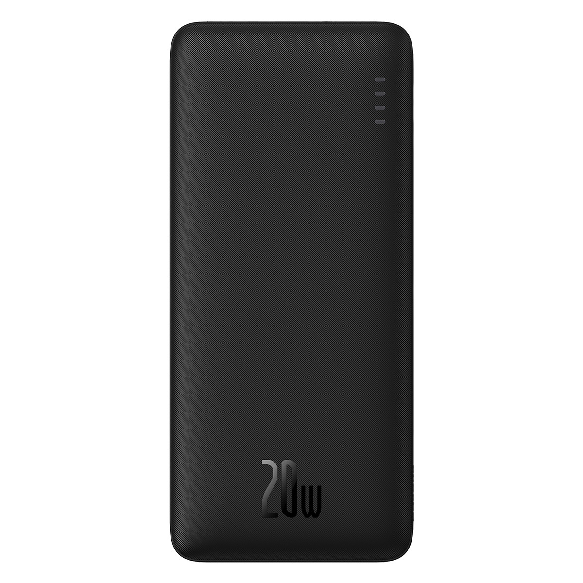 Acumulator extern Baseus Airpow Fast Charge 20000 mAh 20W + cablu USB USB-C 0.5m negru