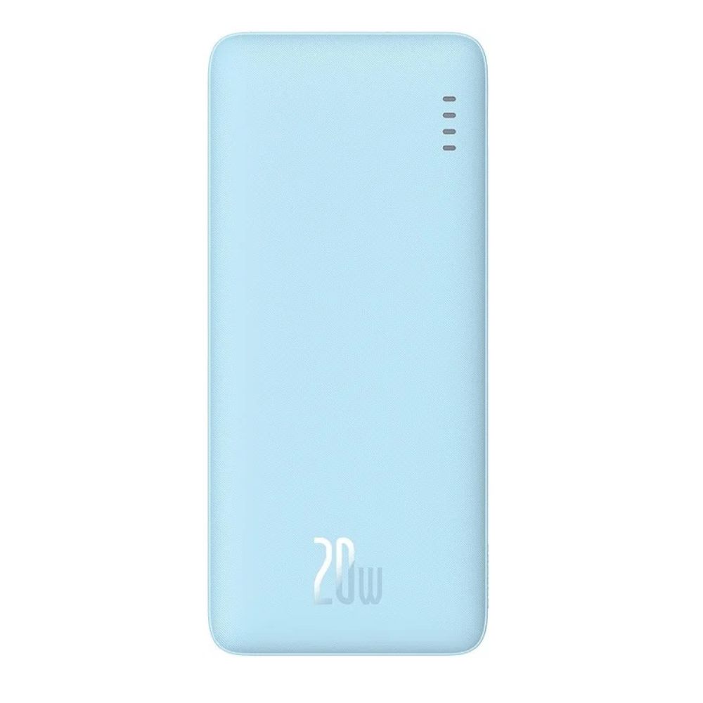 Acumulator extern Baseus Airpow Fast Charge 20.000 mAh, 20W, cu cablu USB USB-C 0.5m, Albastru