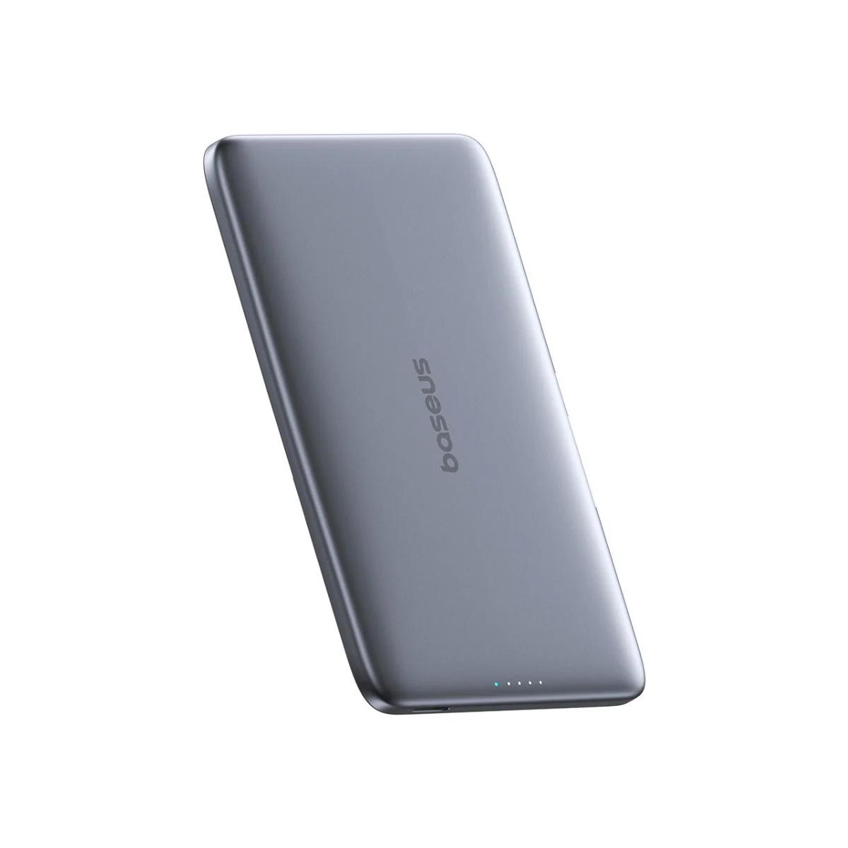Acumulator extern Baseus PicoGo 5000mAh, 20W, Ultra-Slim, Magsafe, pentru iPhone seria 12-17, Gri