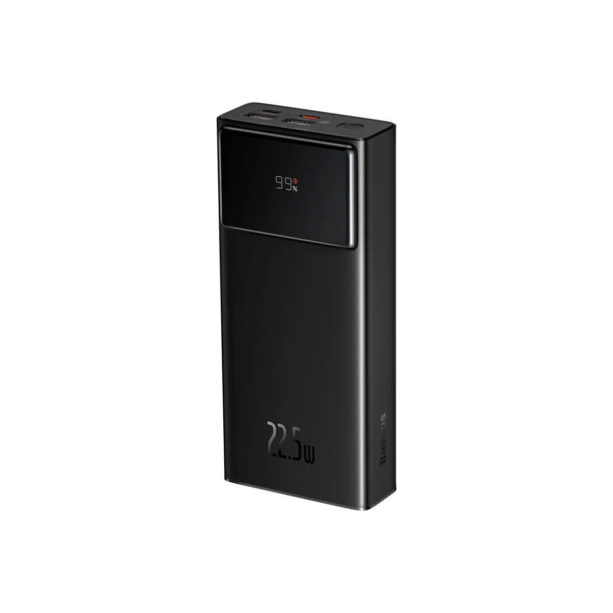 Acumulator extern Baseus Star-Lord Digital Display 30.000 mAh, 22.5W, 2xUSB, 1xUSB-C, Negru