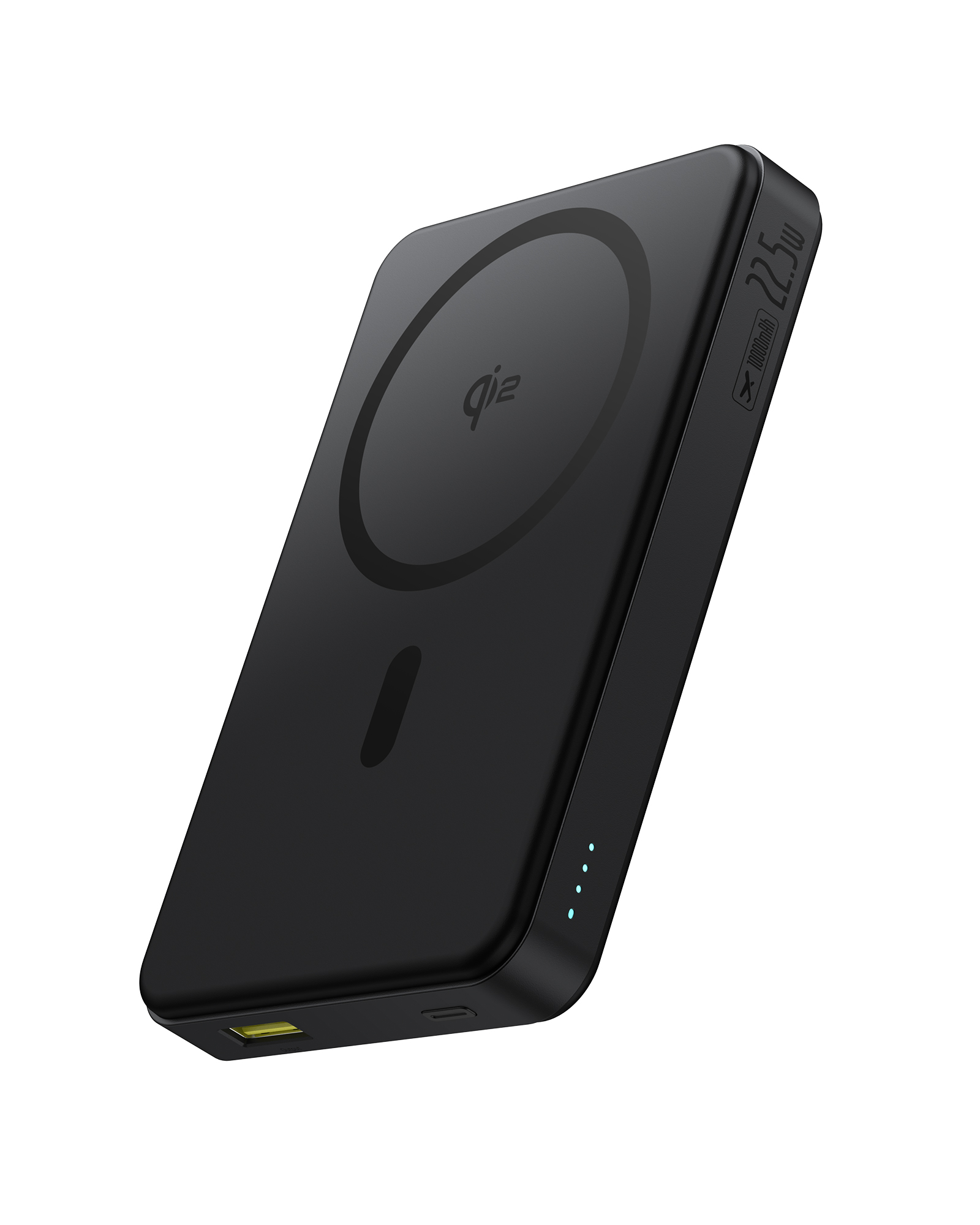 Acumulator extern Baseus Airpow Qi2 Magnetic 10.000 mAh, 22.5W, Negru