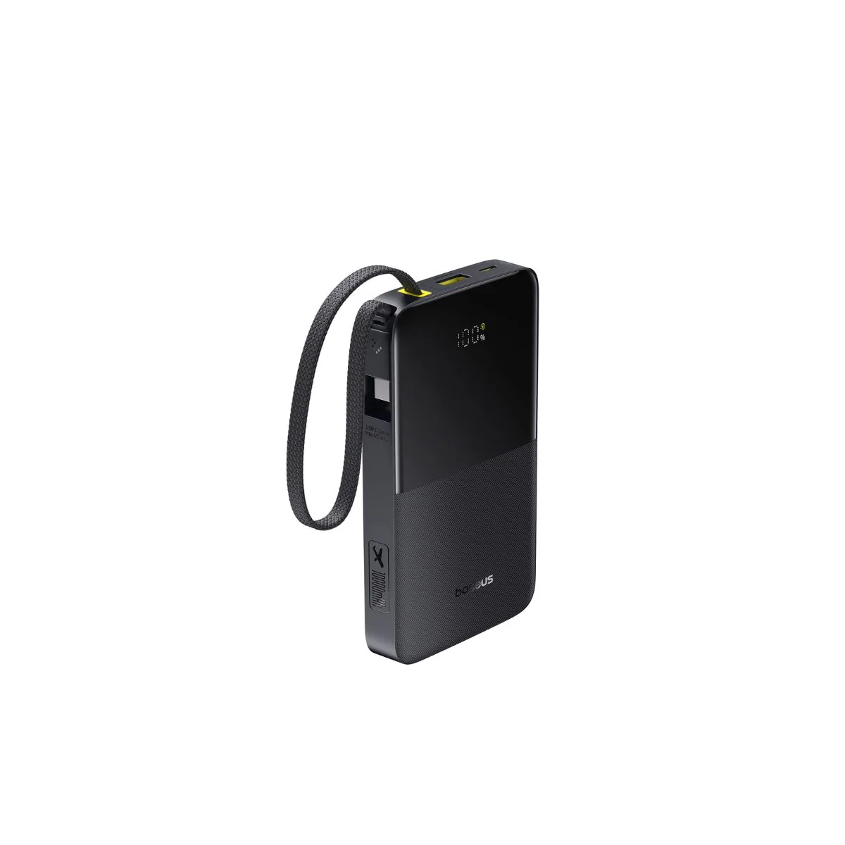 Acumulator extern Baseus EnerFill FC51 Bipow2 Pro, Digital Display, 10.000 mAh, 22.5W, USB-C, USB-A, Negru