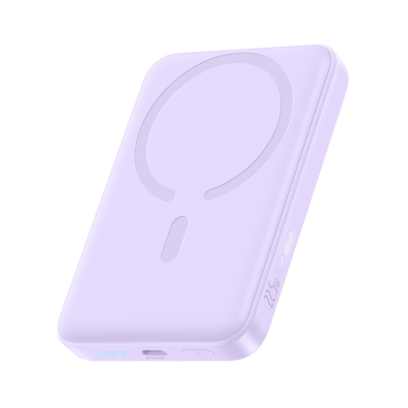 Acumulator extern Baseus EnerFill FM11 Ultra-Mini Magnetic 10.000 mAh, 22.5W, Violet