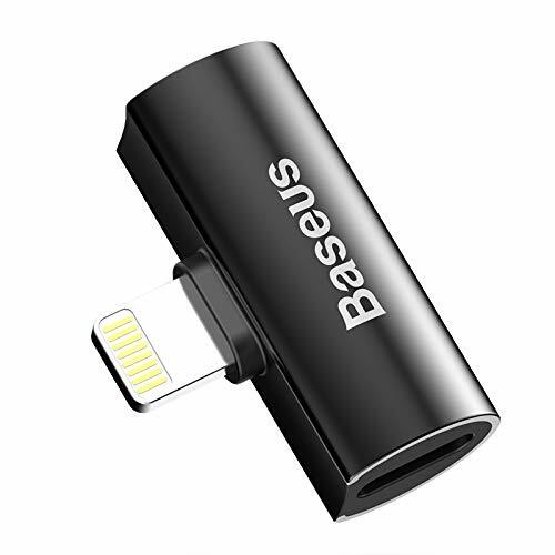 Adaptor Audio Baseus L46, tip Lightning, Negru