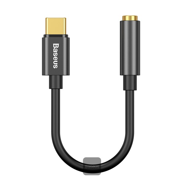 Adaptor Audio Baseus USB-C la 3.5mm Jack L54, Negru